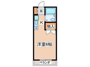 宮本ハイツの物件間取画像